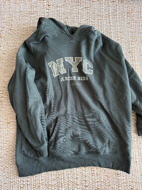 Anine Bing NYC Green Hoodie